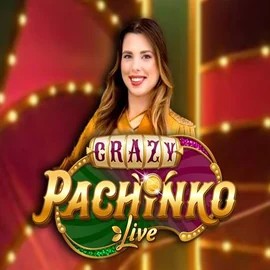 Live Casino logo of Crazy Pachinko from Evolution at NomaSpin Casino