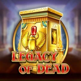 Legacy of Dead online game logo by Play'n GO on noma-spin-nl.nl