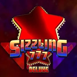 Sizzling 777 Deluxe online game logo by Wazdan on noma-spin-nl.nl